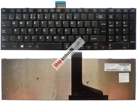 Toshiba Satellite Pro L70 A 13x Laptop Keyboard Replacement US UK GR