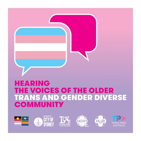 Acon Hearing The Voices Of The Older Trans And Gender Diverse Community Lgbtiq Health Australia