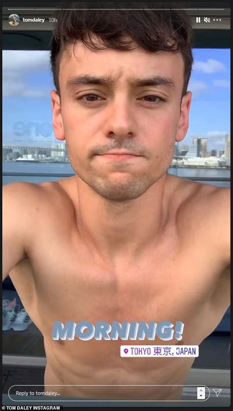 Tom Daley Shares Shirtless Snap Ahead Of The Olympics As Husband