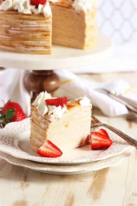 Strawberry Cream Crepe Cake The Suburban Soapbox