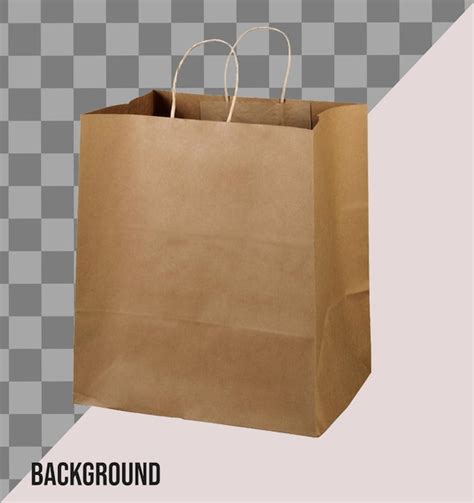 PSD De Bolsa De Papel Kraft 16 000 Plantillas PSD Gratuitas De Gran