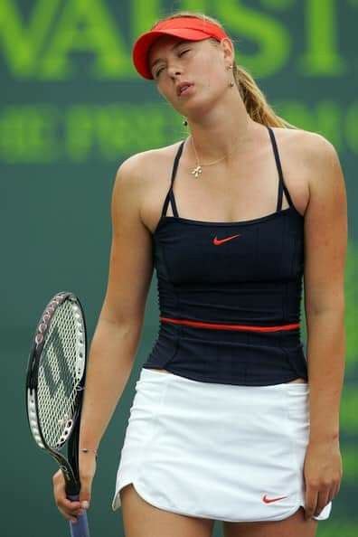 Pin by Sixto Ángeles on Maria Sharapova Tennis clothes Tennis outfit