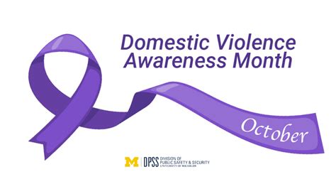 October Is Domestic Violence Awareness Month News Division Of Public Safety And Security