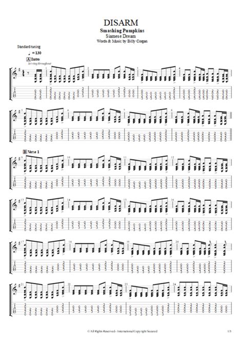 Smashing Pumpkins Guitar Chords