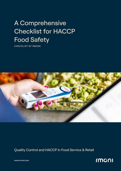 HACCP Food Safety A Comprehensive Checklist Rmoni