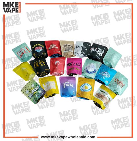 Mylar Baggies Assorted Designs Mke Vape Wholesale