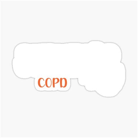 Copd Survivor Copd Awareness Month Copd Support Squad Sticker By