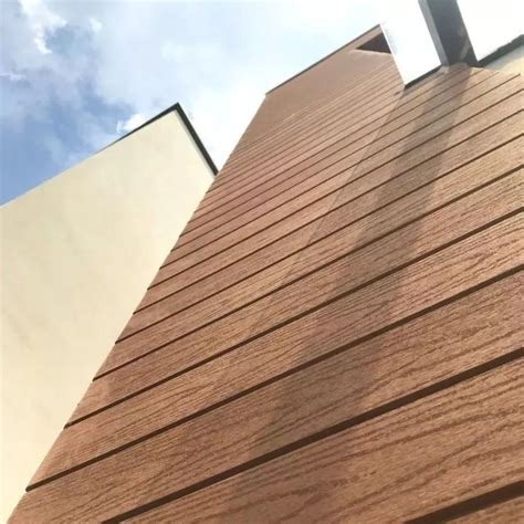 China Durable Cladding Wall Wpc Wood Plastic Exterior Wall Panel Wpc