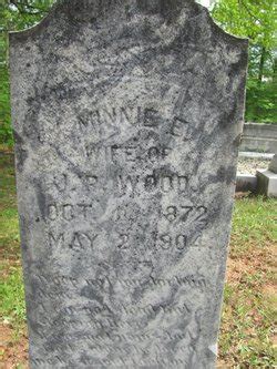 Minnie E Mccurley Wood Find A Grave Memorial