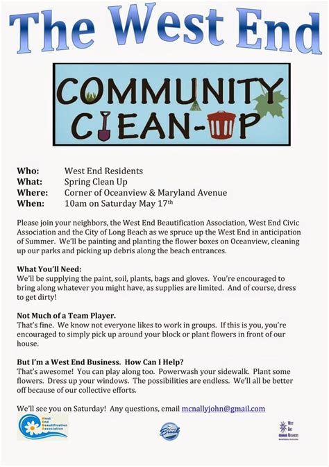 Neighborhood Clean Up Flyer Template Google Search Flyer Template