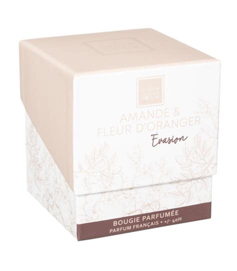 Bougie Parfum E Amande Et Fleur D Oranger G Pot En Verre Jardiland