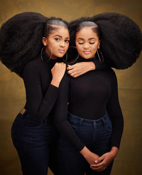 The Two Beautiful Nigerian Afro Twins Photo Shoot By Big H Studios