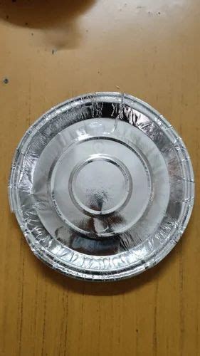 Inch Silver Foil Paper Plate At Rs Piece Silver Foil Paper