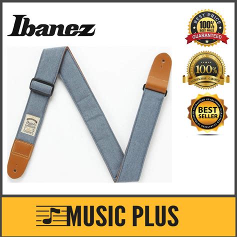 Ibanez Dcs D Lbl Designer Collection Guitar Strap Light Blue Dcs D