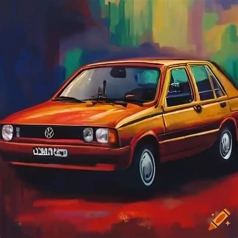 Photo Of A Classic Volkswagen Gol G2