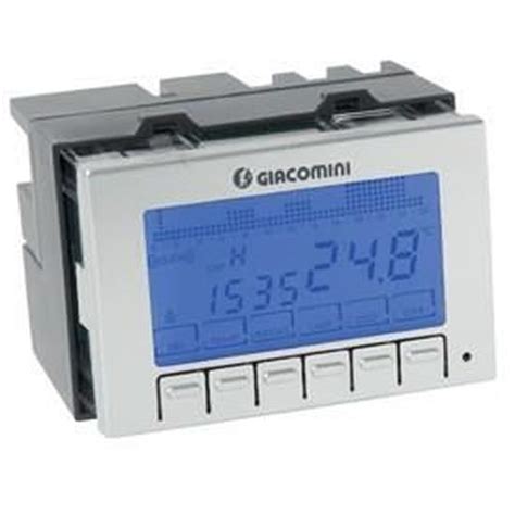 Thermostat d ambiance électronique giacomini K490I alimentation