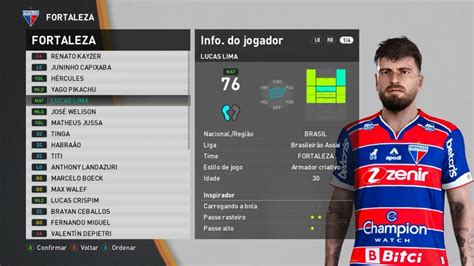 Patch Bmpes Todas As Faces Dos Jogadores Do Fortaleza Pes