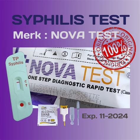 Jual Tp Sifilis Cassette Test Tes Syphilis Akurat Mandiri Satuan