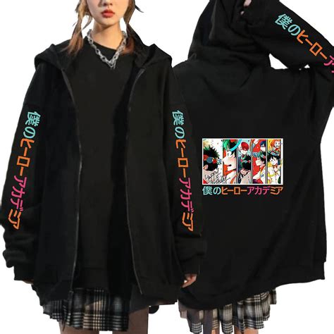 Sudadera Con Capucha De Anime My Hero Academia Shoto Todoroki Bakugou