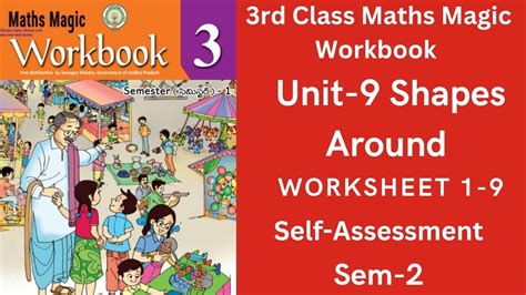 Rd Class Maths Magic Workbook Sem Unit Shapes Around