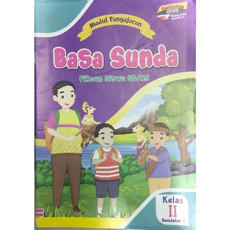 Jual Buku Modul Pengajaran Kurikulum 2013 Basa Sunda Kelas 2 Sd