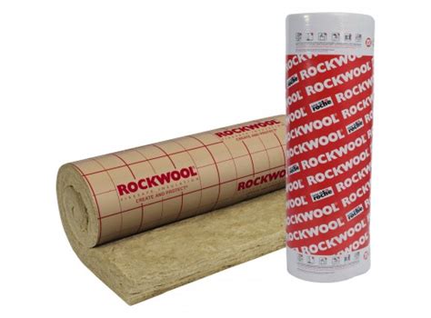 Rouleau isolant en laine de roche Roulrock Rockwool Étanchéité et