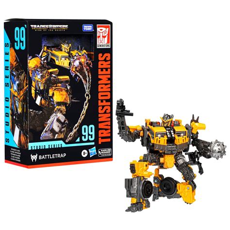 Transformers Studio Series Deluxe 99 Battletrap Action Figure | Smyths ...