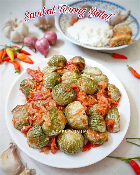 Resep Sambal Terong Pedas Dan Menggugah Selera