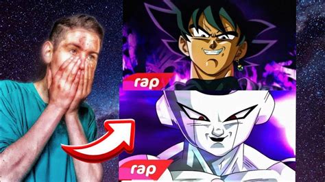 React Em Rap Do Freeza Imperador Do Universo E Rap Do Goku Black