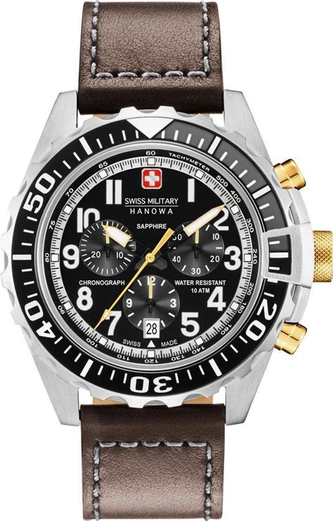 Hanowa Chronograph Hanowa Swiss Military TOUCHDOWN CHRONO 06-4304.04 ...