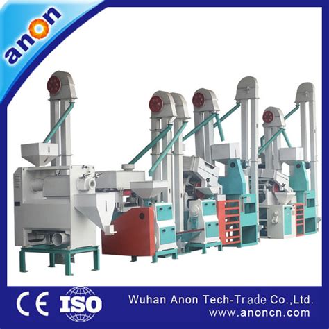 Anon Tpd Nigeria Rice Milling Machine Rice Mill Plant China