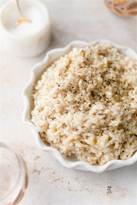 Minute Risotto Cacio E Pepe Recipe