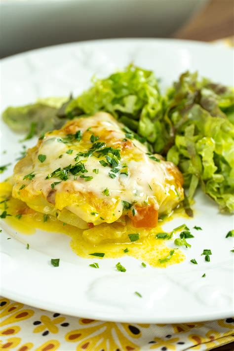 Filetes De Pescada No Forno Molho Branco CucaChef