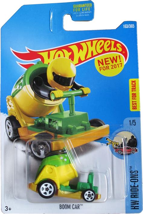 Amazon Hot Wheels Hw Ride Ons Boom Car Cannon Car Green And Yellow Toys