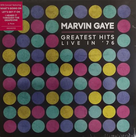 Lp Marvin Gaye Greatest Hits Live In 76