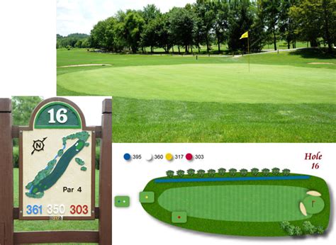 Course Layout - Oakmont Green Golf Club