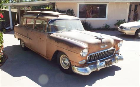 1955 Chevrolet 210 Wagon Barn Finds