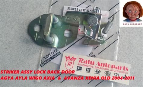 STRIKER ENGSEL LOCK PINTU BAGASI BELAKANG AVANZA XENIA OLD AGYA AYLA