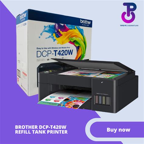 Brother DCP T420W Refill Ink Tank Printer Lazada PH