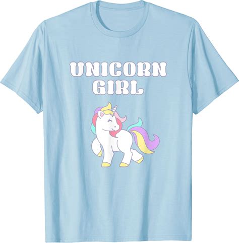 Unicorn T Shirt For Women And Girls Cute Unicorn T Shirt Clothing