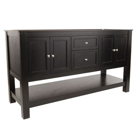 Foremost Gazette 60 Inch Vanity Cabinet In Espresso The Home Depot Canada