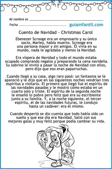 Cuento de Navidad de Dickens ilustrado para niños - Cuentos en vídeo