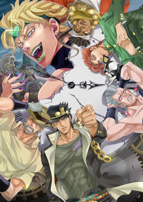 Stardust Crusaders Jojo No Kimyou Na Bouken Mobile Wallpaper By