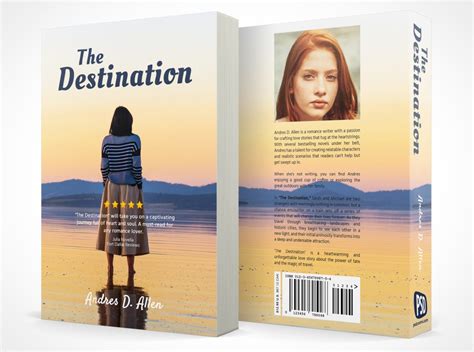 Free Psd 6x9 The Destination Book Cover Design