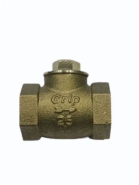 Grip Brass Horizontal Check Valve Valve Size 25 Mm At Rs 198piece In Jalandhar