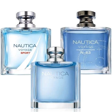 Paquete 3 Perfumes 3x1 Nautica Voyage Sport N 83 Caballero 100 Ml Edt