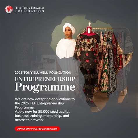 Tony Elumelu Foundation TEF Opens Applications For 2025