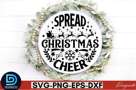 Spread Christmas Cheer Svg So Fontsy