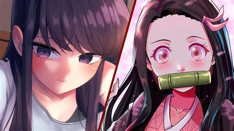 Komi San Rinde Homenaje A Nezuko Kamado En Hermosa Ilustraci N