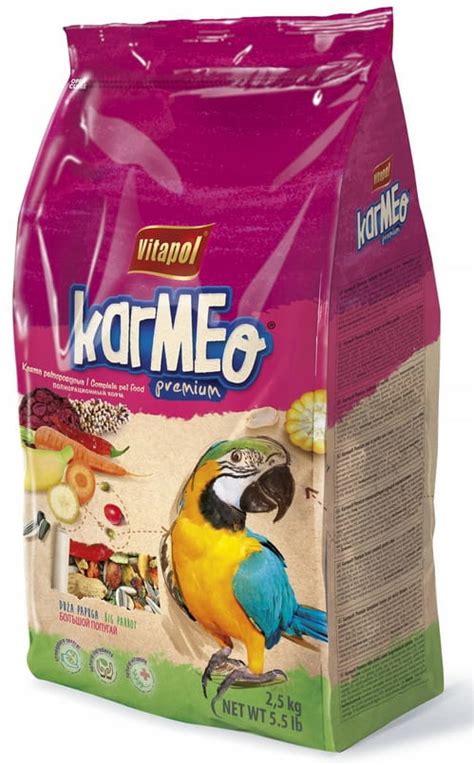 KARMEO KARMA DLA DUŻEJ PAPUGI 2 5 kg Sklep Zoologiczny PETFOOD pl